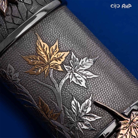  Авторский танто Кленовый сад № 39204 - мастера Златоуста