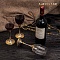 Авторские бокалы для вина Удачная охота № 36963 - от мастеров Златоуста