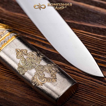Шашка "Казачья" ручной работы № 36389 - от мастеров Златоуста