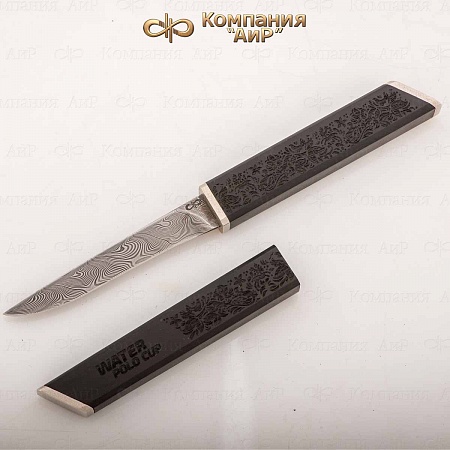  Авторский офисный нож "Ю-Урал" (граб, ZDI-1016) - мастера Златоуста