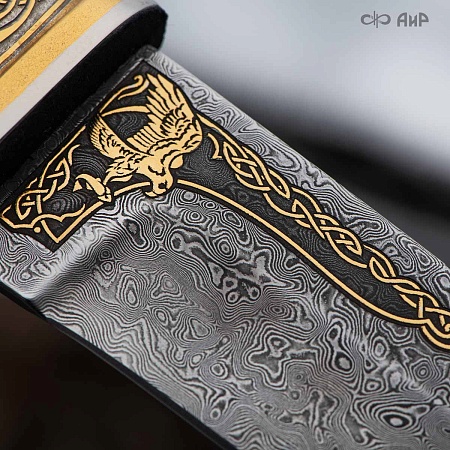 Нож "Лиса" ручной работы № 37451 - мастера Златоуста