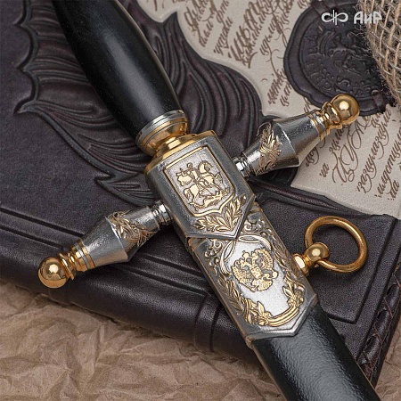  Кортик "Адмиральский" ручной работы № 38145 - сделано в Златоусте