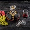 Декантер для вина Вкус винограда (ручная работа) № 35934 - мастера Златоуста