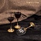 Авторские бокалы для вина Удачная охота № 36963 - от мастеров Златоуста