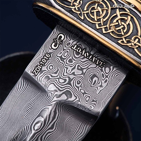  Гарнитур охотничий Царская охота № 39191 - мастера Златоуста