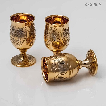 Коньячный набор Теплая компания ручной работы № 1903 - мастера Златоуста