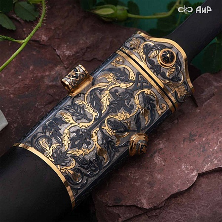 Кинжал Кавказский ручной работы № 39095 - от мастеров Златоуста