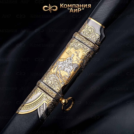  Шашка "Казачья" ручной работы № 36573 - от мастеров Златоуста
