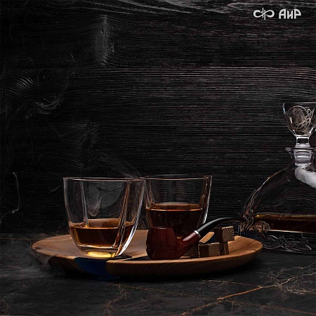  Авторский набор для виски "Men’s Club" № 38050 - от мастеров Златоуста