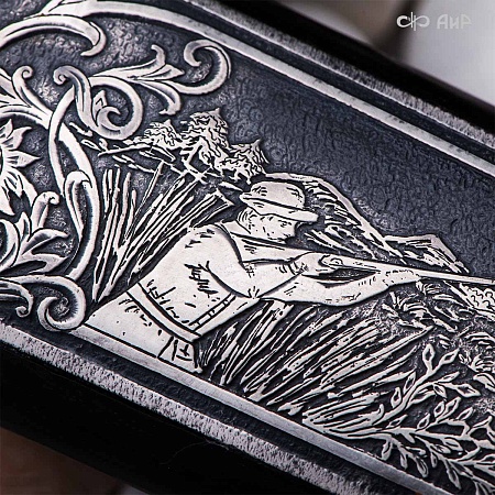  Нож Арсенальный люкс ручной работы № 39202 - мастера Златоуста