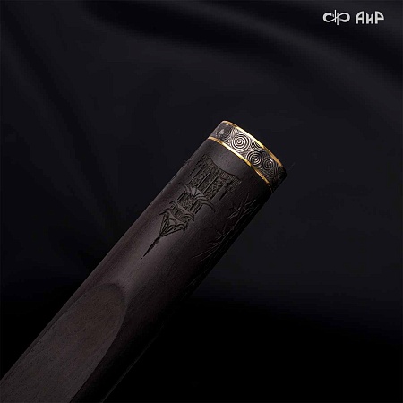 Авторское копье Яри Бусидо. Мэйё (Честь) № 36901 - мастера Златоуста