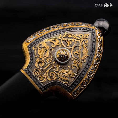 Кинжал Кавказский ручной работы № 36129 - от мастеров Златоуста