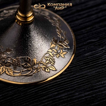 Авторский коньячный набор "Мужской" № 36366 - от мастеров Златоуста