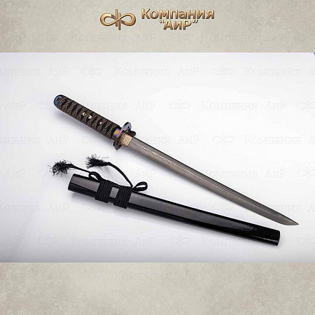 Вакидзаси "Бусидо" ручной работы № 36569 - от мастеров Златоуста