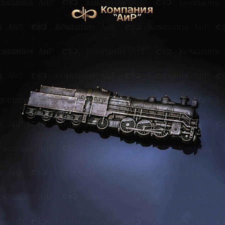 Авторский нож "Поезд" № 32073 - мастера Златоуста