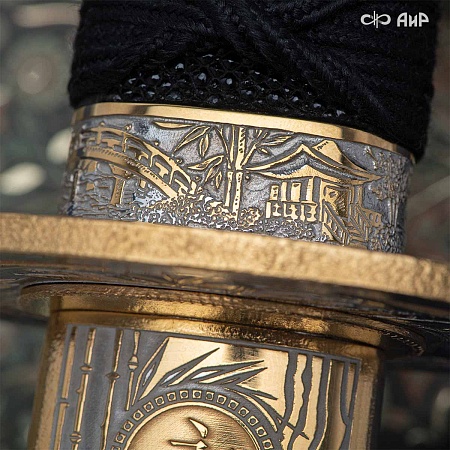 Рожок для обуви Мусуби ручной работы № 37838 - мастера Златоуста