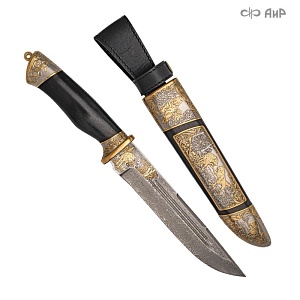  Нож Арсенальный люкс ручной работы № 38601 - мастера Златоуста