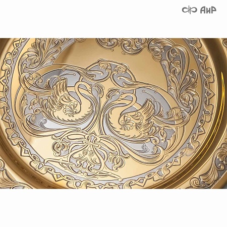 Коньячный набор Теплая компания ручной работы № 1903 - мастера Златоуста