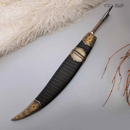 Черноморский ятаган Лаз-Бичак ручной работы № 36918 - от мастеров Златоуста