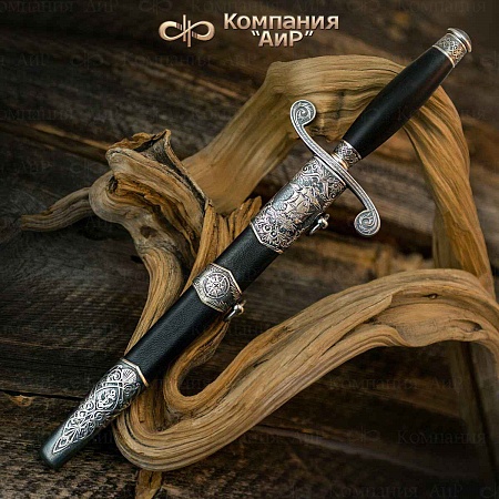 Кортик "Офицерский" ручной работы № 34955 - от мастеров Златоуста