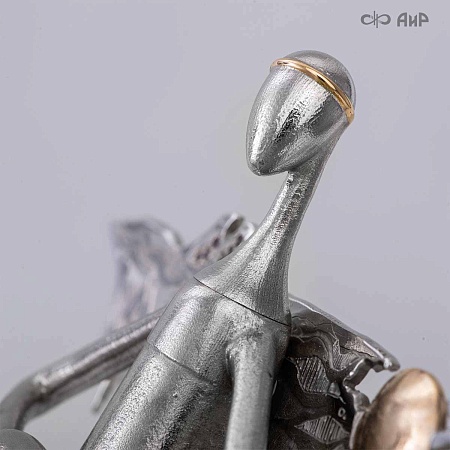  Авторский сувенир Ангел Зима № 39304 - мастера Златоуста