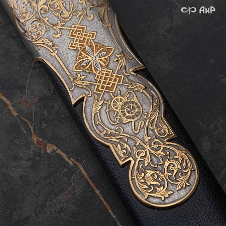 Авторский морской палаш Флотилия № 37196 - мастера Златоуста