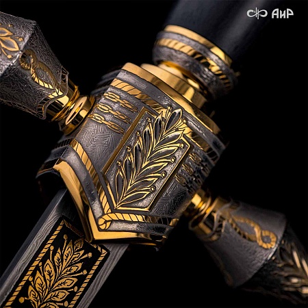 Кортик Адмиральский ручной работы № 32139 - сделано в Златоусте