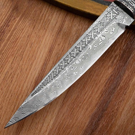 Авторский нож Шнур № 37626 - мастера Златоуста