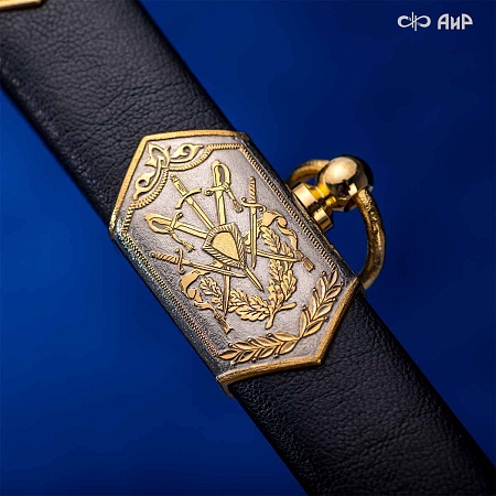 Кортик Генеральский ручной работы № 36664 - сделано в Златоусте