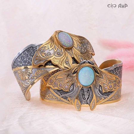  Браслет Фауна (ручная работа) № 39245 - мастера Златоуста