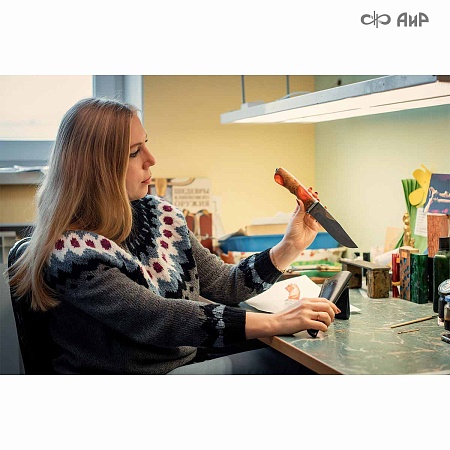 Авторский нож Флэш № 36894 - мастера Златоуста