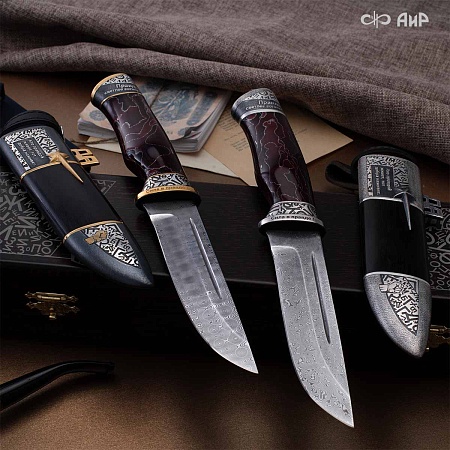  Нож Правда ручной работы № 39224 - мастера Златоуста