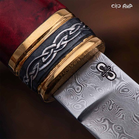  Гарнитур охотничий Царская охота № 39191 - мастера Златоуста