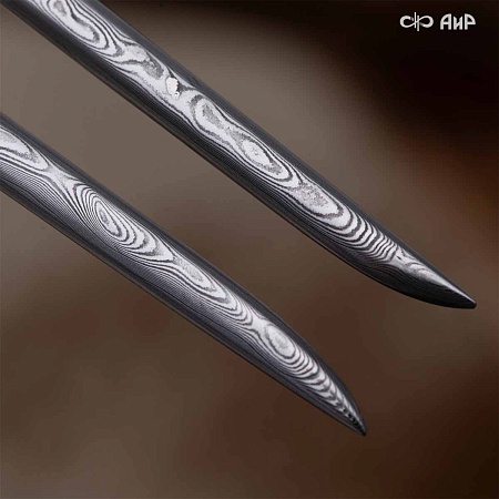  Гарнитур охотничий Великаны леса, с хиршфангером № 39207 - мастера Златоуста