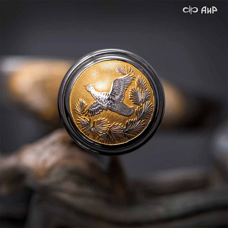 Авторский охотничий кинжал Русский лес № 34582, 36900 - мастера Златоуста