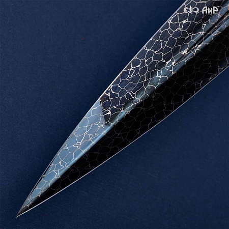  Авторский кинжал Лёд и Пламя № 39223 - мастера Златоуста