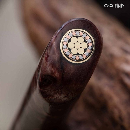  Гарнитур охотничий Великаны леса, с хиршфангером № 39207 - мастера Златоуста