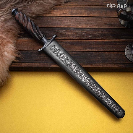 Кинжал с пламенеющим клинком № 39279 - мастера Златоуста
