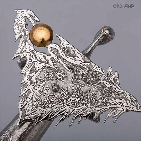  Авторский сувенир Ангел Зима № 39304 - мастера Златоуста