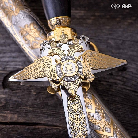 Кортик Генеральский ручной работы № 35408 - от мастеров Златоуста