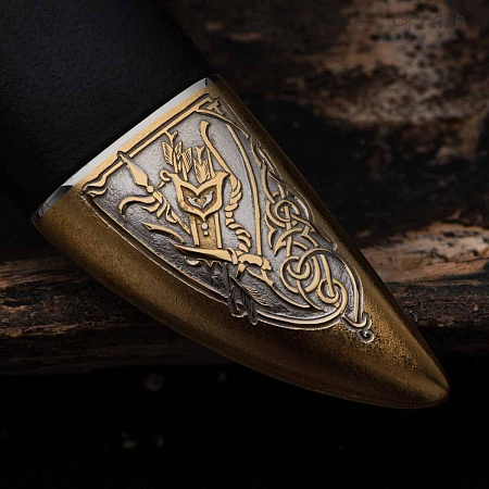  Нож "Лиса" ручной работы № 37451 - мастера Златоуста