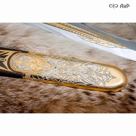 Авторский коллекционный меч Громовержец № 35747 - мастера Златоуста