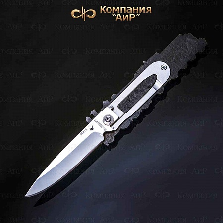 Авторский нож "Поезд" № 32073 - мастера Златоуста