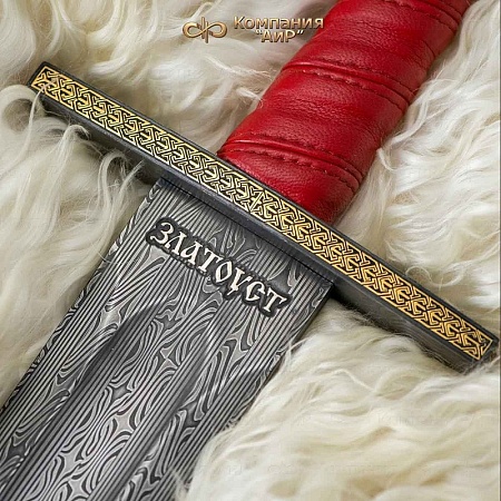 Авторский коллекционный меч "Святогор" № 35661 - мастера Златоуста