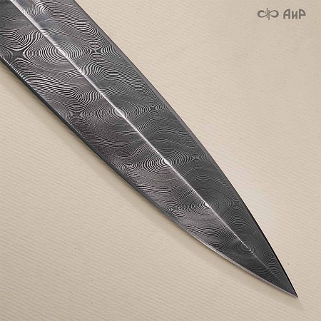 Авторский кинжал Хиршфангер с ножом Финка № 38562 - мастера Златоуста