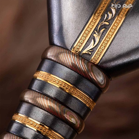  Черноморский ятаган Лаз-Бичак ручной работы № 39244 - от мастеров Златоуста