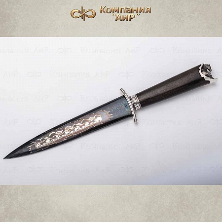 Авторский кинжал "Табун" № 36564 - мастера Златоуста