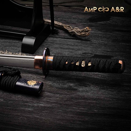  Набор самурайских мечей ручной работы № 37056 - от мастеров Златоуста