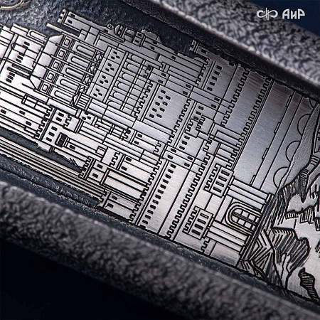  Авторский кинжал Лёд и Пламя № 39223 - мастера Златоуста