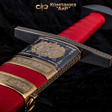  Авторский коллекционный меч "Святогор" № 36163 - мастера Златоуста